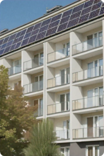 Si vives en un bloque de pisos, te explicamos cómo ponerte una instalación fotovoltaica en la azotea
