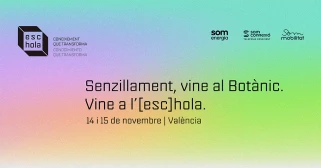Baner Vine a l'Esc-hola de Som Energia